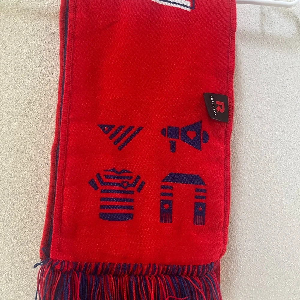 Red and Blue Scarf